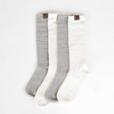 Soft Slouch Crew Socks 2 Pack - Natural