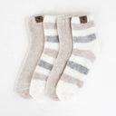 Stripe Chenille Anklet Sock 2 pack