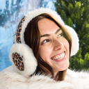 Cozy Faux Fur Earmuffs - Lepoard