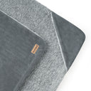 COZY HOODED WEARABLE BLANKET CHARCOAL